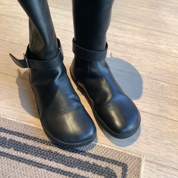 SHAPEN GLAM LEATHER BAREFOOT RIDING BOOT 8 - Picture 5 of 9